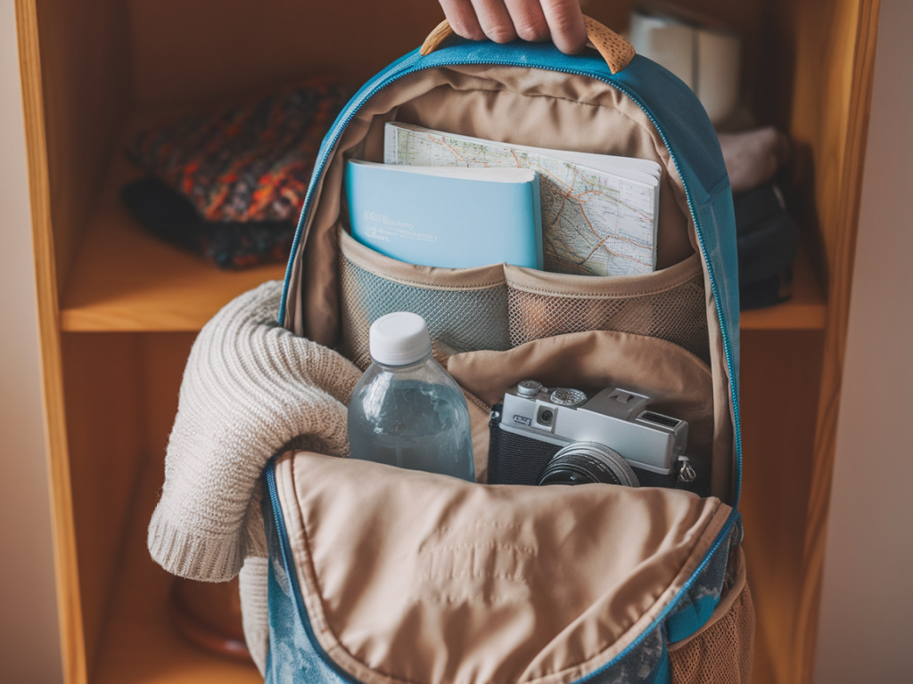 Wie packe ich einen rucksack für zehn tage, damit ich unterwegs spontan museen, märkte und kaffeepausen genießen kann?