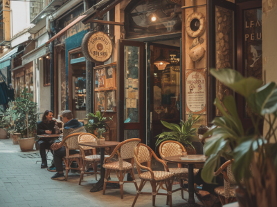 Wie finde ich in einer fremden stadt authentische cafés fernab der touristenzentren?
