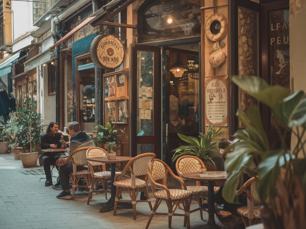 Wie finde ich in einer fremden stadt authentische cafés fernab der touristenzentren?